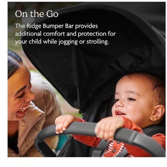 UPPAbaby Black Stroller Bumper Bar - Picture 2 of 12